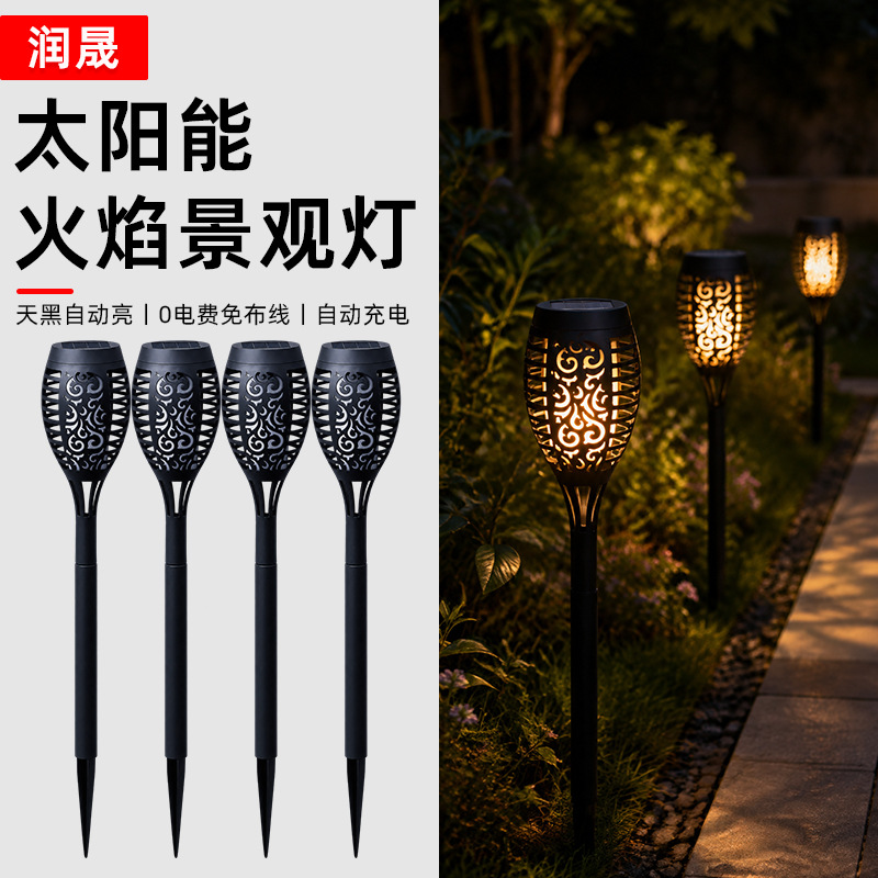 Travel LED lights solar-powered for gazebo for camping
