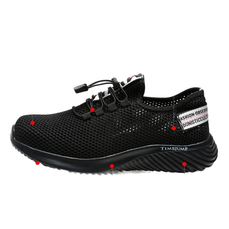 Summer breathable ultra light work shoes
