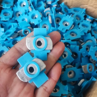 Plastic Wing Nut Photovoltaic Accessories 304 Stainless Steel Plastic Wing Nut Pressure Block Combination Fastening Nut C-Shaped Steel Slider