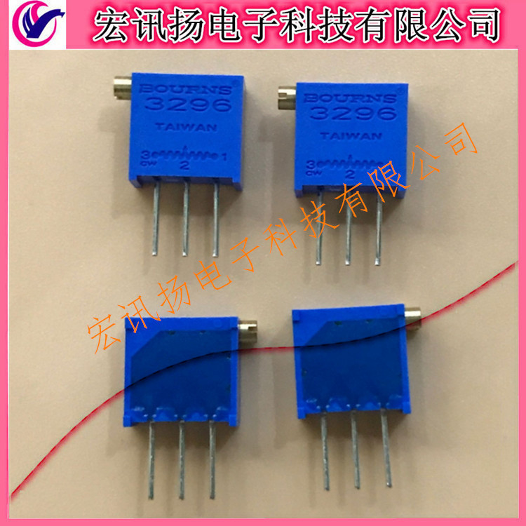 3296X-1-204LF BOURNS 3296W-200K 精密多圈可调电位器