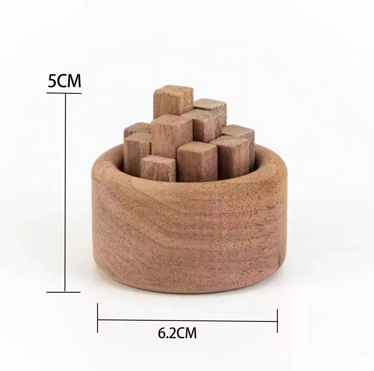 Xiaoxiao pila de madera para expandir incienso doméstico sin fuego perfumado aceite esencial expansor de incienso dormitorio decoración de piedra de incienso etiquetado transfronterizo