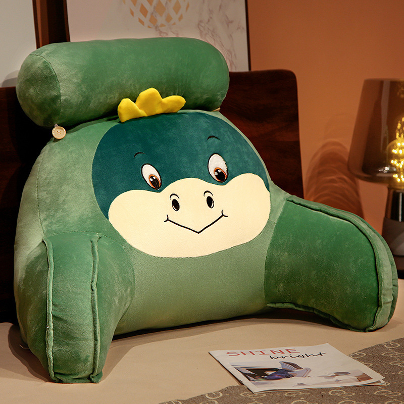 Cojín de noche gran respaldo almohada juego de noche teléfono móvil espalda almohada suave bolsa dormitorio cama lectura artefacto cojín trasero