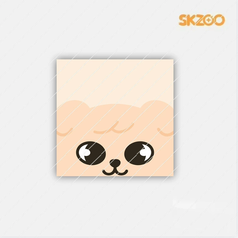 50 страниц SKZOO мультяшная удобная паста StrayKids Fang Can Li Yanhao Jin Shengliang Liang Jingyin может наклеить бумагу