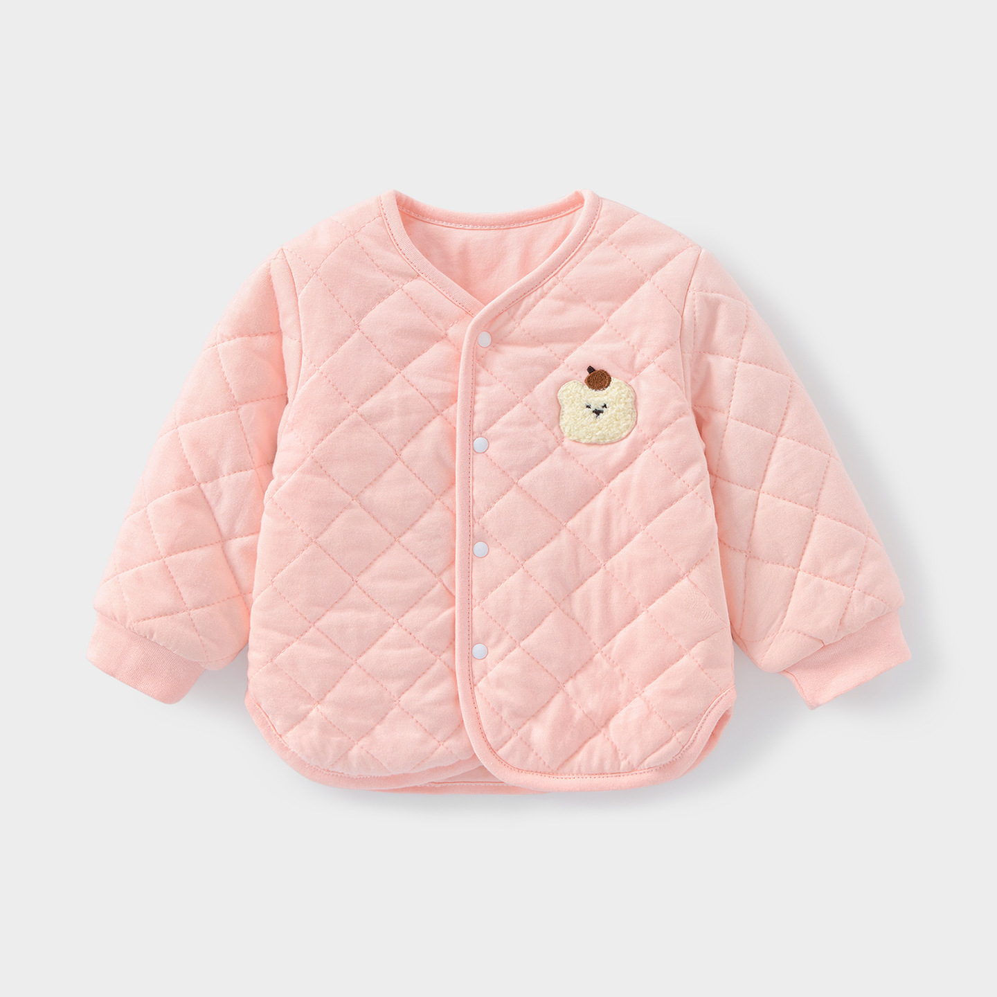 Chaqueta de algodón para bebés de otoño y invierno, chaqueta de algodón para niños de un año, chaqueta de algodón para niños y niñas, chaqueta de algodón para bebés de invierno