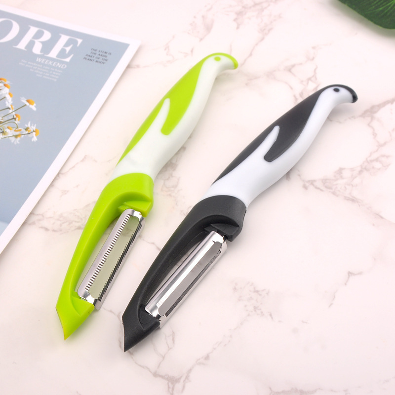 メーカーは直接陶磁器の皮むき器の多機能ステンレスの皮むき刀の野菜の果物のかんなの台所の工具の卸売りを供給します。|undefined