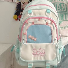 撞色学院风撞色迷你书包ins清新轻便双肩包大学生可爱少女背包