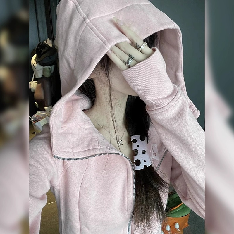 LULU fend スリムフィットスウェットシャツ レディース カジュアル ラフ フード付き ヨガジャケット 春用 裏起毛 保温トップス scuba