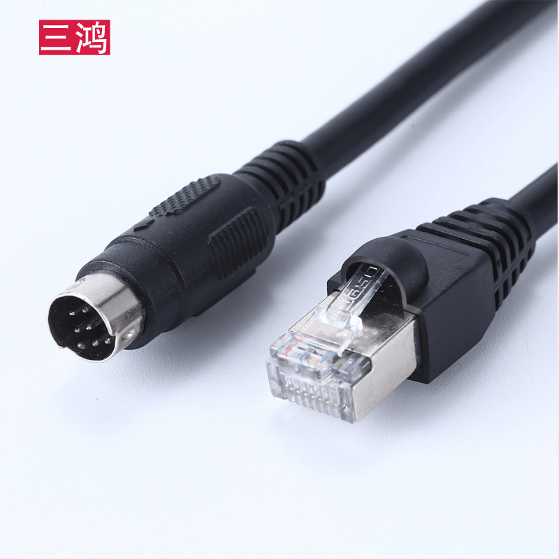Rj45 to Visca 8-Pin Rs232-C Serial Cable Is Suitable for Huawei Video Conferencing Camera Control Cable