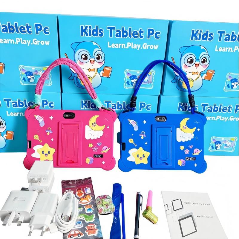 Cross-Border New 7inch Kidsren's Tablet Factory Spot Export 7Inch Kids Tablet Pc