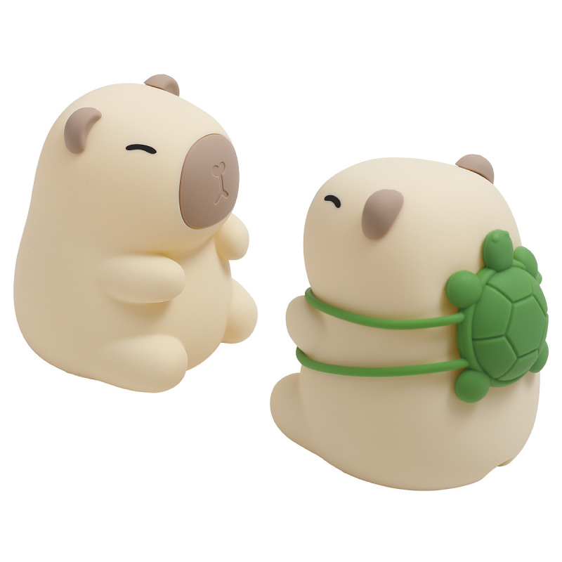 カピバラのシリカゲルの小さい夜の明かりは充電することができます。|undefined