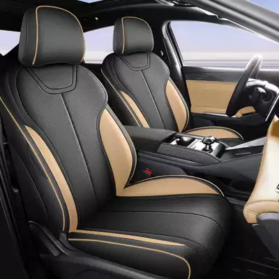 BYD Song Pro DM-i, this | Modelə uyğun (Original) oturacaq örtükləri - black-brown-standard-edition-note-the-model-year-front-row-fully-covered-rear-row-partially-covered