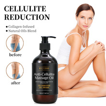 跨境外贸身体发热按摩精油Anti-Cellulite Massage Oil香氛身体油