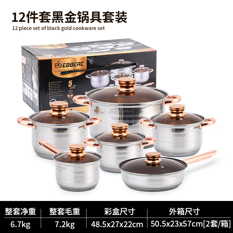 Transfronterizos 12 piezas cocina