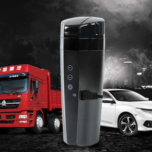 Car water cup heating insulation electric car water heater kettle 12V24V truck universal water boiler