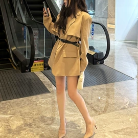 时尚休闲套装;连衣裙;女式针织衫
