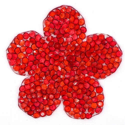Zhaoshun five-petal flower resin random drilling, hot-drilling and hot-printing small flower hot-melt adhesive clothing, bags, hats, ironing accessories