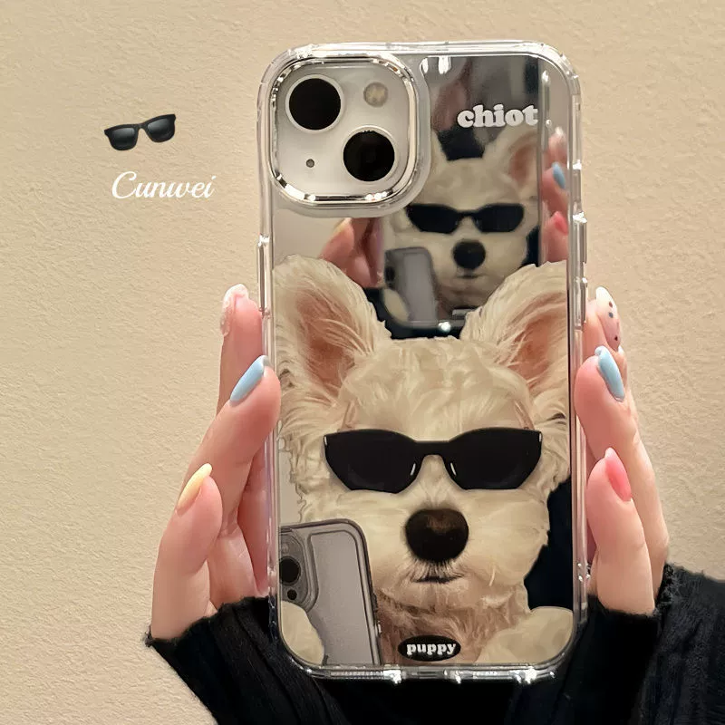 Apple, брендовые солнцезащитные очки, iPhone 16, чехол для телефона, iphone, 15promax, зеркальный эффект, защита от падения