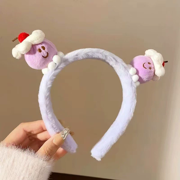 Cream, purple