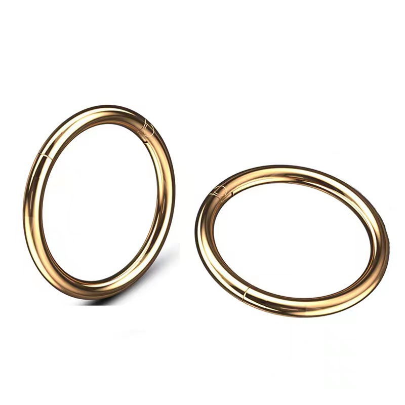 Casual, Party Occasion 316L Stainless Steel , Titanium Steel Material 1 Piece 316L Stainless Steel Titanium Steel Zircon Nose Rings & Studs Geometric Waterproof Non Tarnish Surgical Steel Hypoallergenic Nose Rings & Studs Unisex