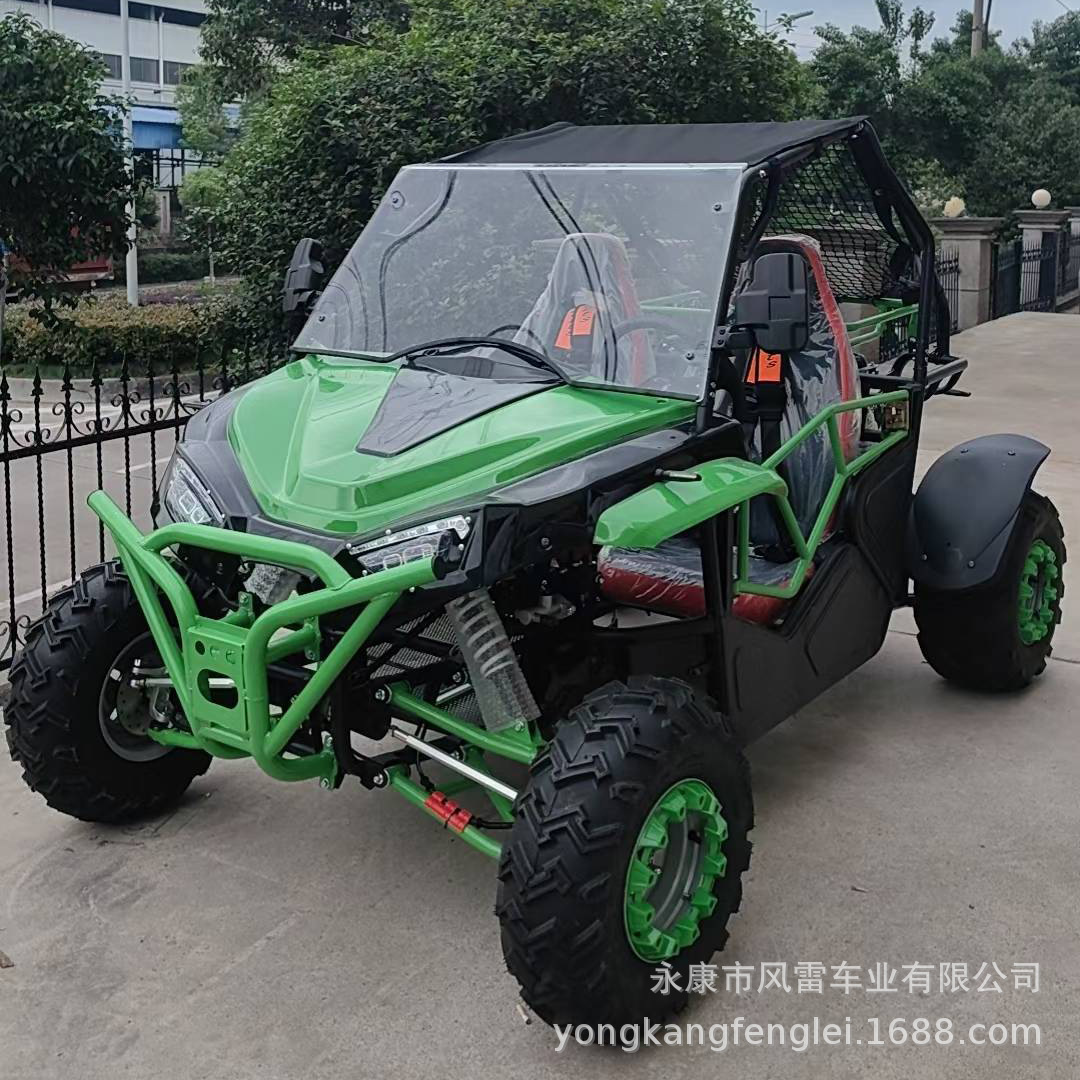 Vehículo UTV Todo Terreno 230cc de Hierro y Plástico con Transmisión por Eje para Montaña image 5