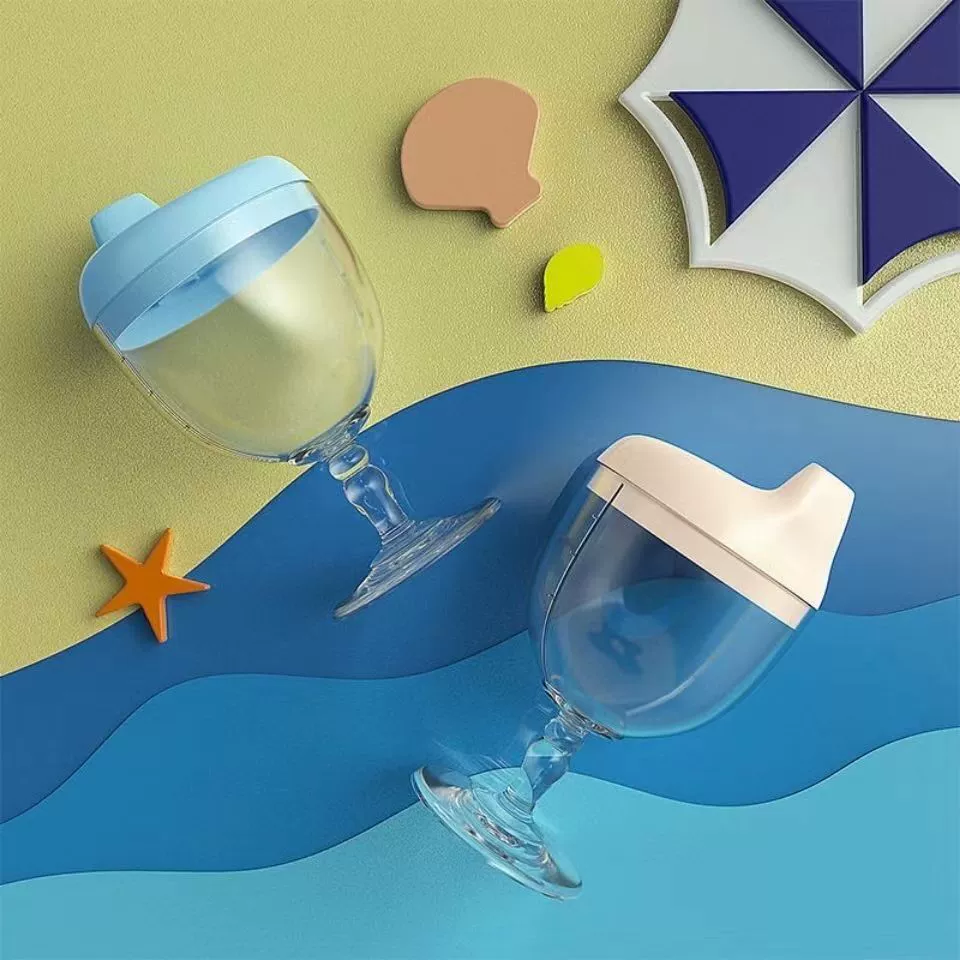 Creative silicone hermetic wineglass scaled sealed, wholesale, 180 ml