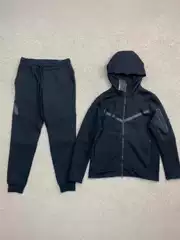 2024 Casual Sports Hooded Men's Side Zipper 490 and 163 Suit