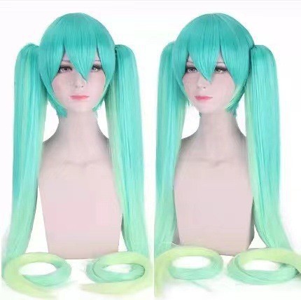 Peluca de anime cosplay pelo Hatsune Miku pelo flor de ciruelo Qianben Sakura clip de boca de tigre de anime punto de fábrica