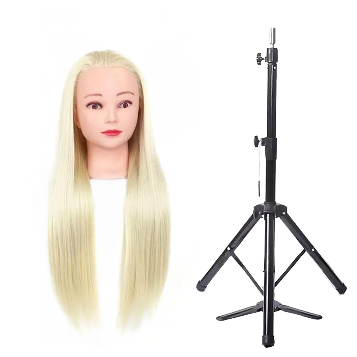 Fabricante mayorista de alta simulación de cabeza de peluquería principiantes ejercicio modelo de cabeza peluquería ejercicio modelo de cabeza