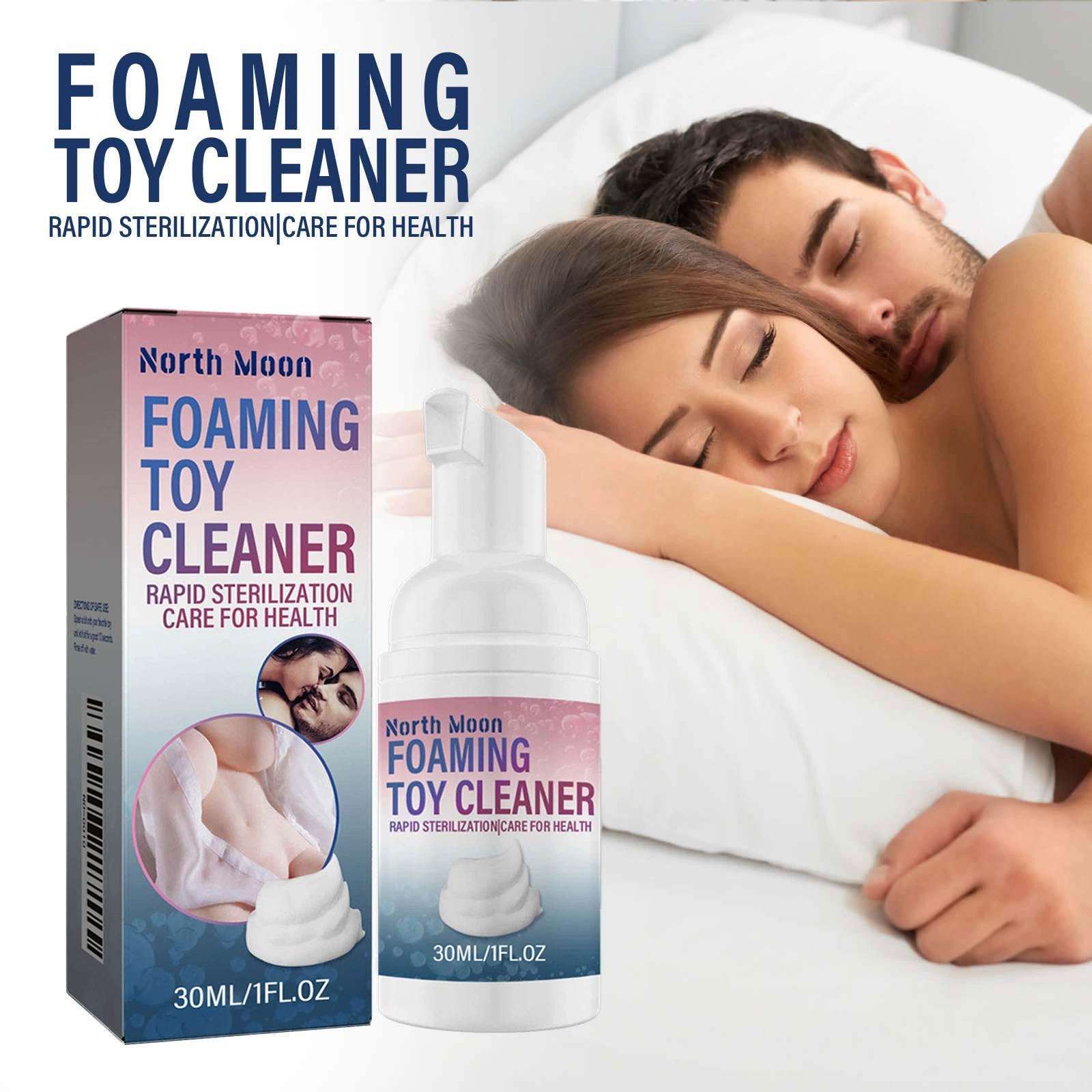 North Moon игрушка пена моющее средство для очистки и дезактивации мягкое без раздражения пены