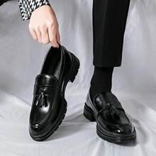 C 76337 Men's Tassel Leather Shoes ����ƤЬ �羳����ѷŷ����