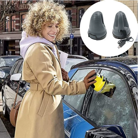 Трансграничный взрыв автомобиля снегоуборщик Электрический снегоуборщик USB зарядка автомобиля стекло противообледенение и разморозка инструмент для очистки