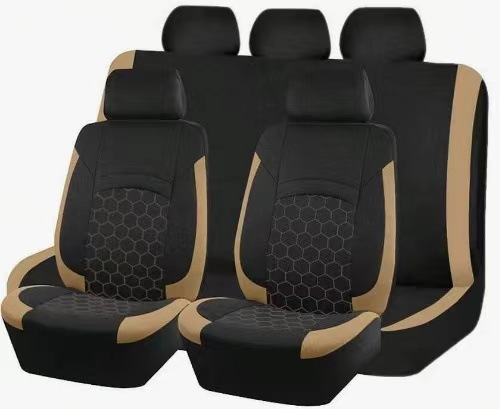 Source Manufacturer Elastic Fabric Embroidered Football Style Universal Car Seat Cover Amazon Temu Meike Duo