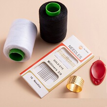 家用缝纫线缝补衣服针线套餐手工diy缝补线黑白手缝线彩色缝衣线