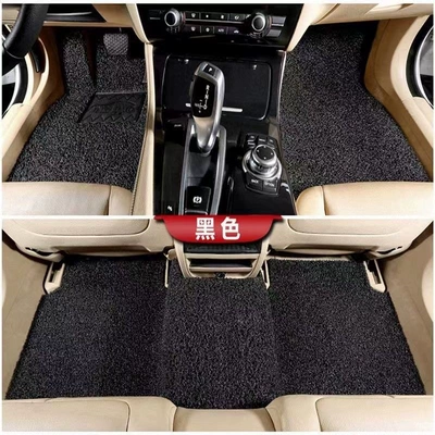 cut to size, Ayaqaltılar (Kovriklər) - black-purple-huiqi-three-piece-set-driver-passenger-rear-row-clearance-sale