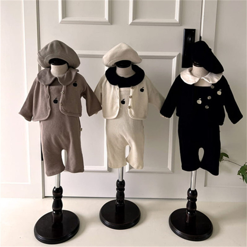 Niñas abrigo estilo coreano ropa de los niños otoño bebé abrigo otoño bebé cardigan abrigo niños primavera y otoño