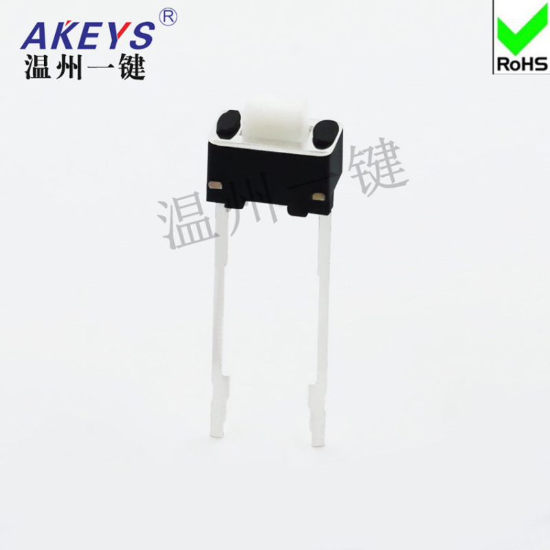 TS-B022 touch switch in the two-pin long foot 2-Pin Pin Hook 3*6*4.3/5mm environmental protection copper micro-movement