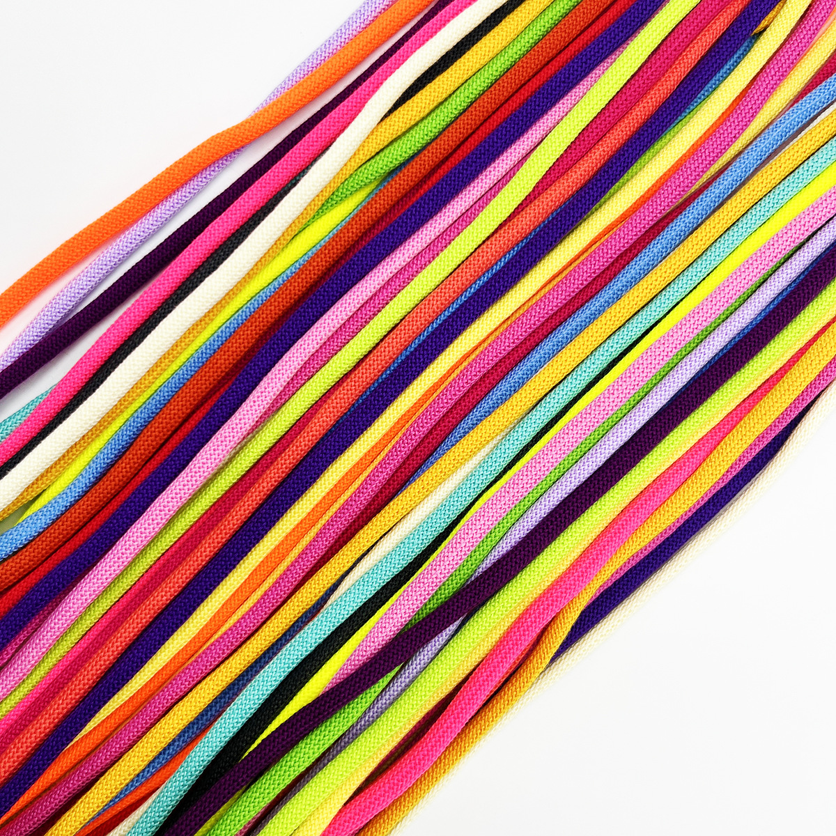 120 color poliéster algodón denso sin cabeza redonda cordones de zapatos de color sólido variedad cordones redondos adecuados zapatos de coco zapatos de papá