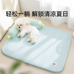 春夏犬用L字型犬小屋枕ソファ小屋テディドッグマット猫クール小屋冷却猫小屋ペット小屋