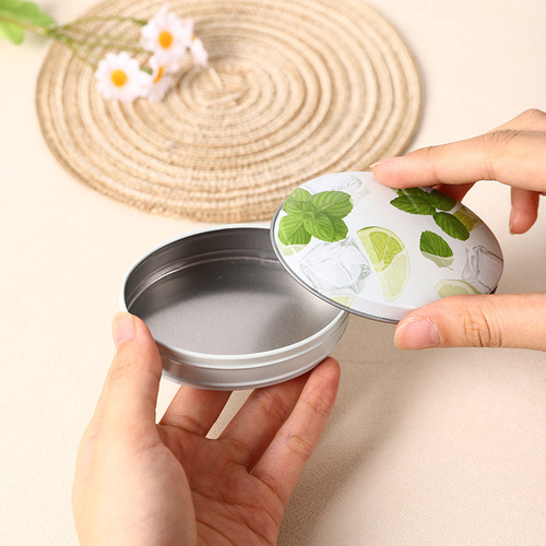 New Arrival Thickened Iron Storage Box, Tin Box, Festival Children's Gift Packaging Box, Elliptical Egg Candy Box