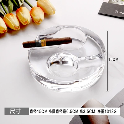 Car ashtray Creative Personalized Multi-functional European-style - turkish-round-ashtray-transparent-24356