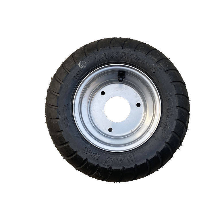 Modified Electric Go-Kart Parts 13X5.00-6 Atv 13X6.50-6 Inch Road Tires with Rims
