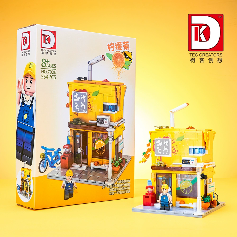 Lego, кофейный конструктор, развивающая игрушка, маленькие детали