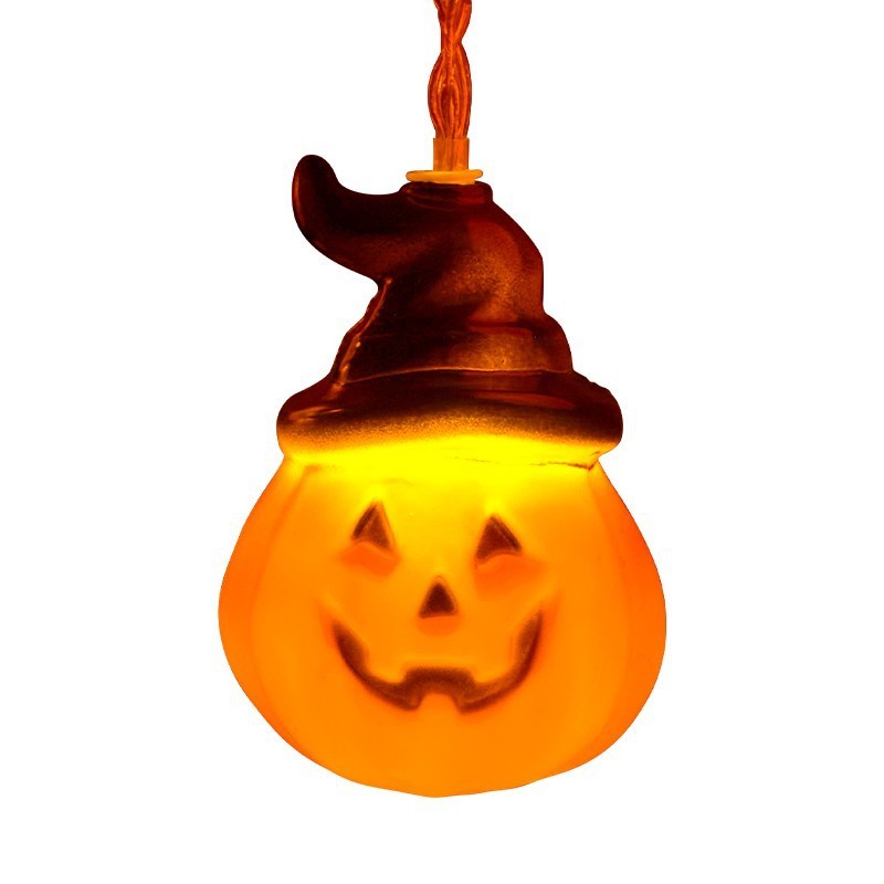 ハロウィンデコレーションカボチャUSBライトストリングライトLED小型バッテリーホリデーフラッシュライト雰囲気ライトストリップアレンジメント|undefined