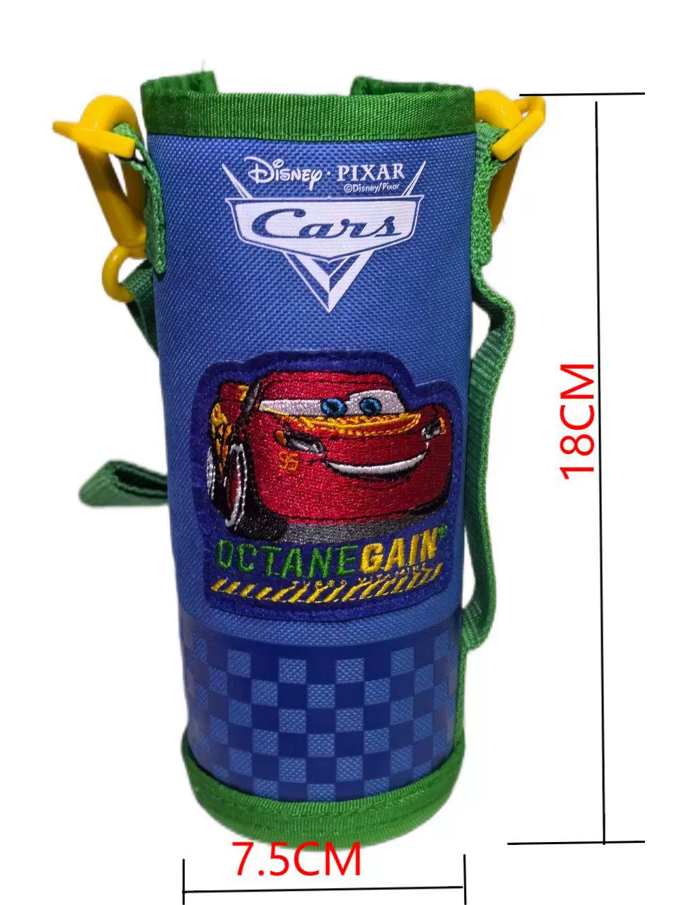 Cartoon genuine glass, children's bag strap, protective case, with embroidery