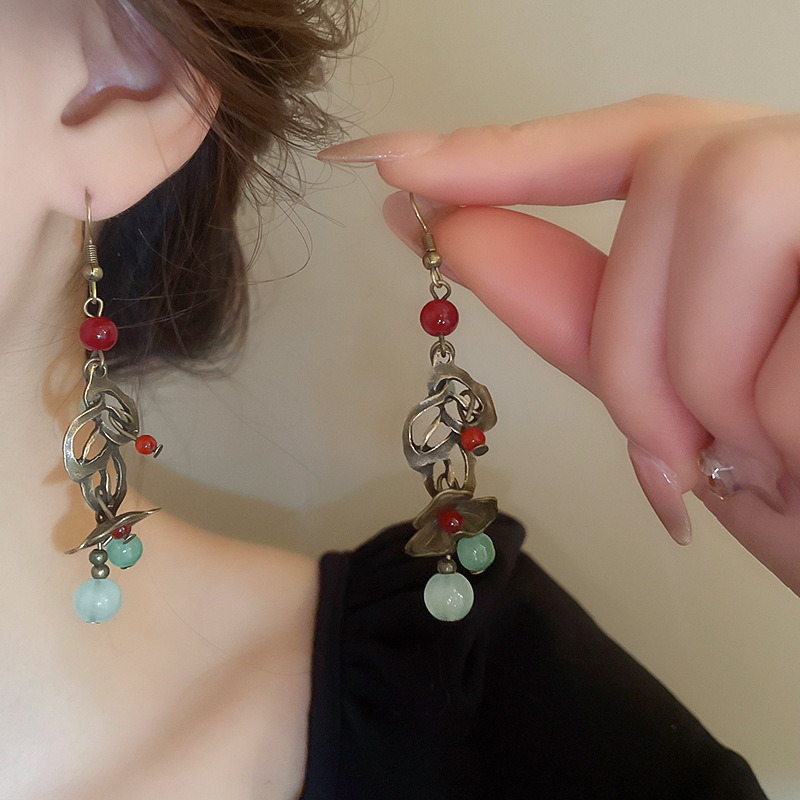 26# ear hook-copper-red-green