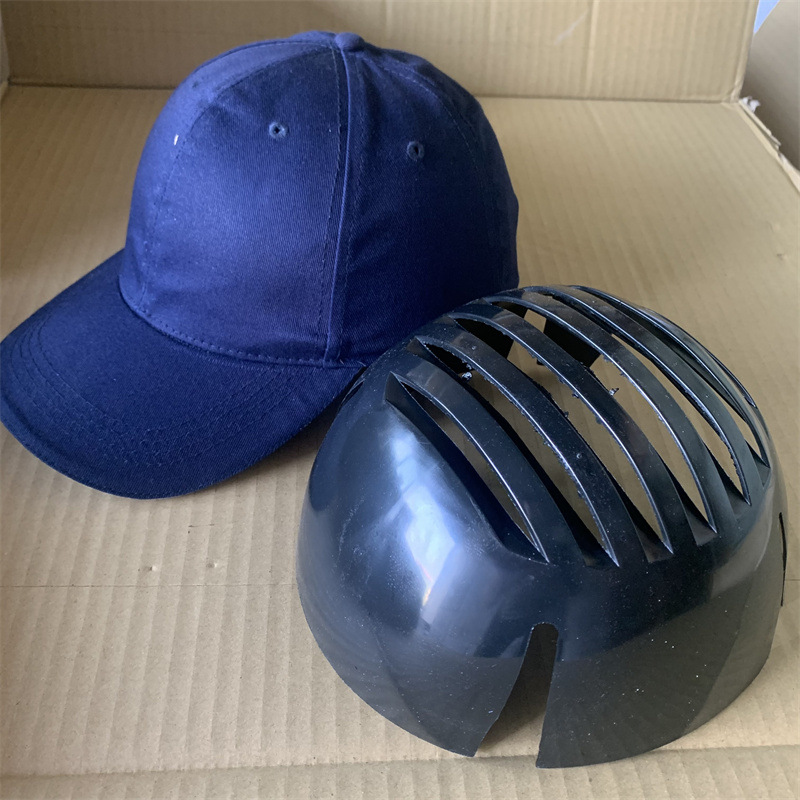 轻便型防撞帽防护鸭舌帽工作棒球布安全帽子汽修机械厂工作帽透气