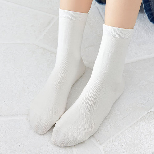  Children's Socks Spring Summer Thin Breathable Cotton Socks Simple Plain Color Socks for Kids Toddlers Boys and Girls