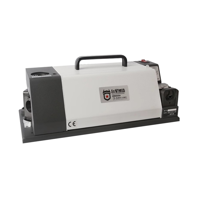 Taixing inteligente de tres biselados broca afiladora de corte de torsión tamaño pequeño afiladora de corte plano centro de perforación de alta precisión herramienta de alimentación aérea