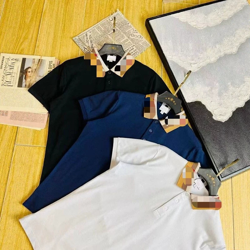 High-End Summer New Polo Shirt, American Style for Young and Middle-Aged Men, Loose Fit, Trendy Brand, Casual Turn-Down Collar High-End Summer New Polo Shirt, American Style for Young and Middle-Aged Men, Loose Fit, Trendy Brand, Casual Turn-Down Collar