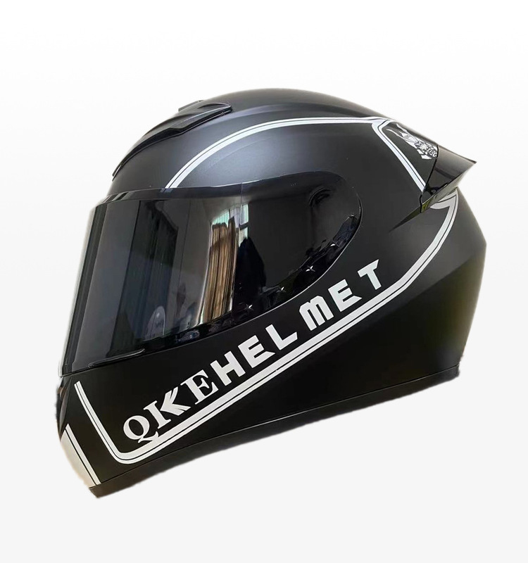 Yan nuevo casco de motocicleta masculino completo casco de bicicleta casco de coche eléctrico casco de verano para hombres y mujeres cuatro estaciones